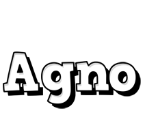 Agno snowing logo