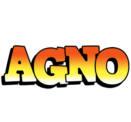 Agno sunset logo