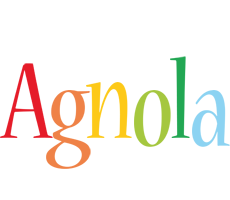 Agnola birthday logo