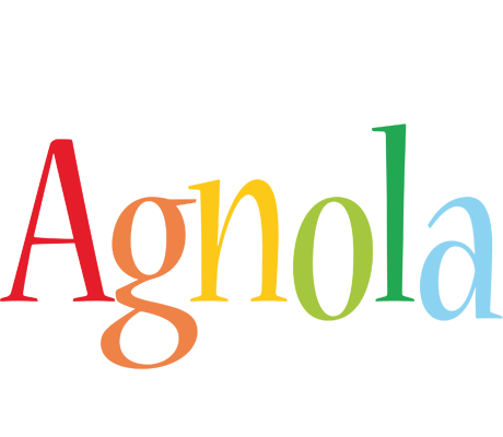 Agnola birthday logo