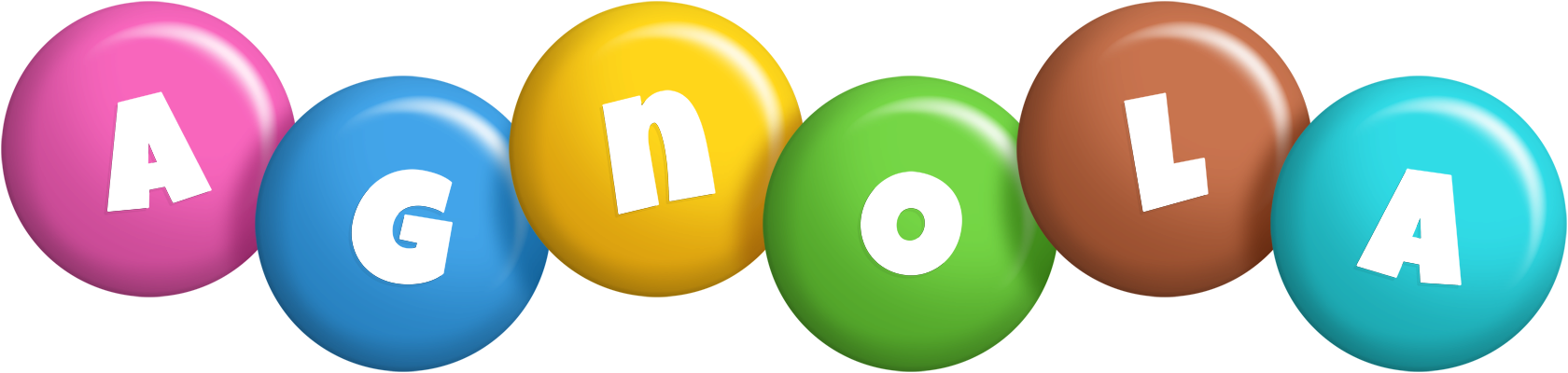 Agnola candy logo