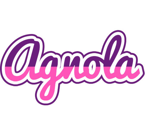 Agnola cheerful logo