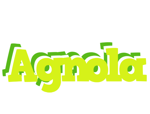 Agnola citrus logo