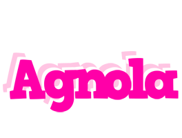 Agnola dancing logo