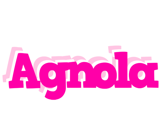 Agnola dancing logo