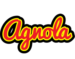 Agnola fireman logo