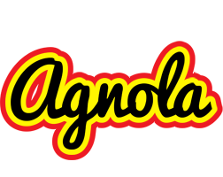 Agnola flaming logo