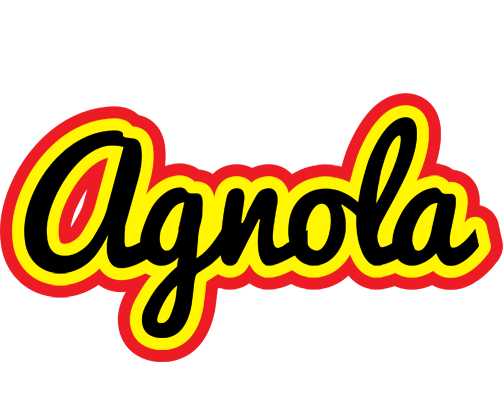 Agnola flaming logo