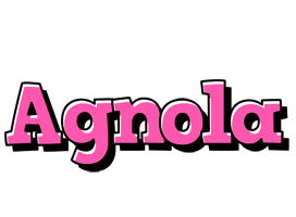 Agnola girlish logo