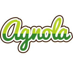 Agnola golfing logo