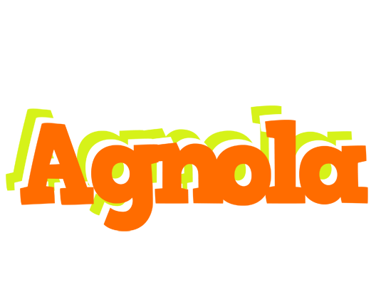 Agnola healthy logo