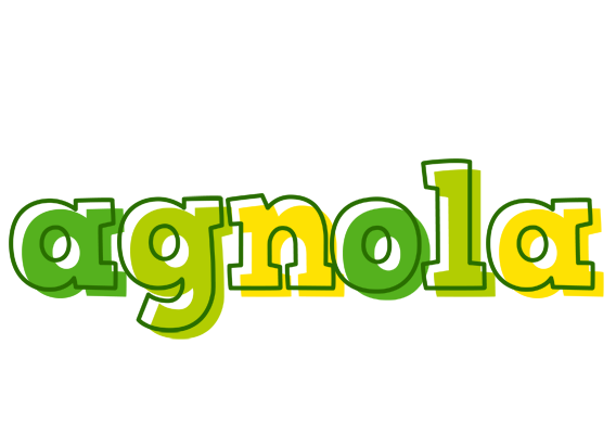 Agnola juice logo