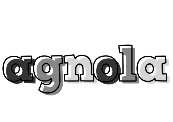 Agnola night logo