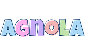 Agnola pastel logo