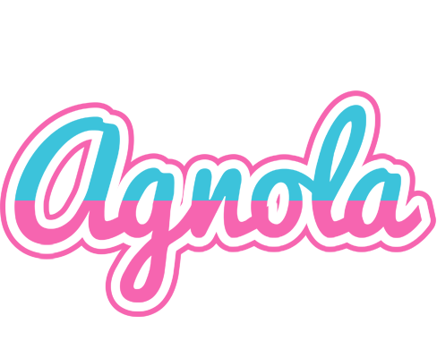 Agnola woman logo