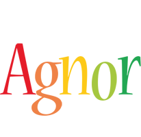 Agnor birthday logo