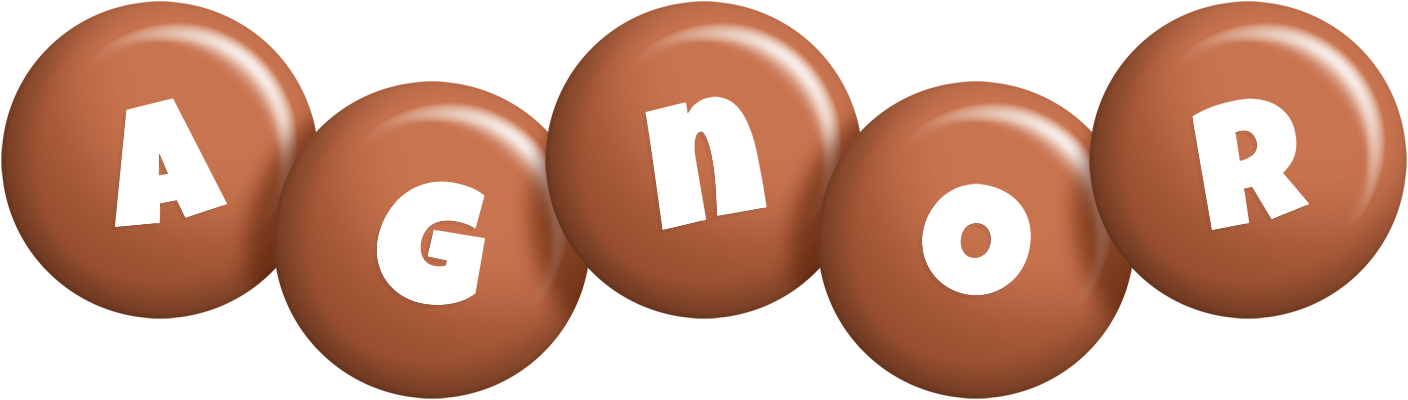 Agnor candy-brown logo