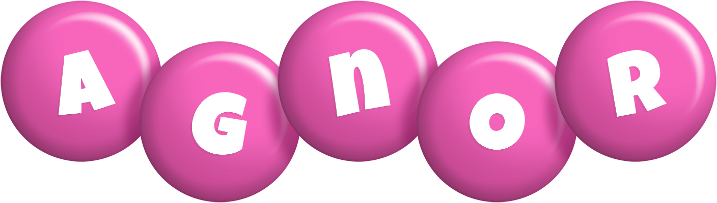 Agnor candy-pink logo
