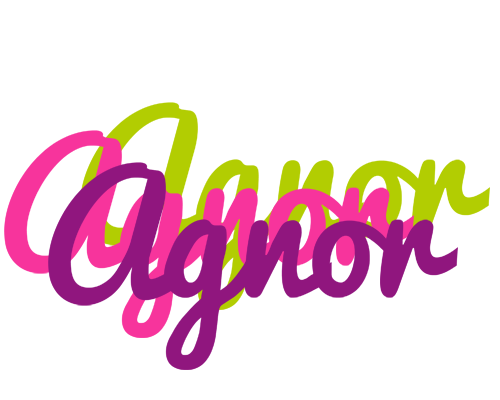Agnor flowers logo