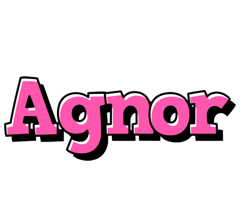 Agnor girlish logo
