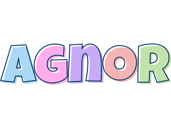 Agnor pastel logo