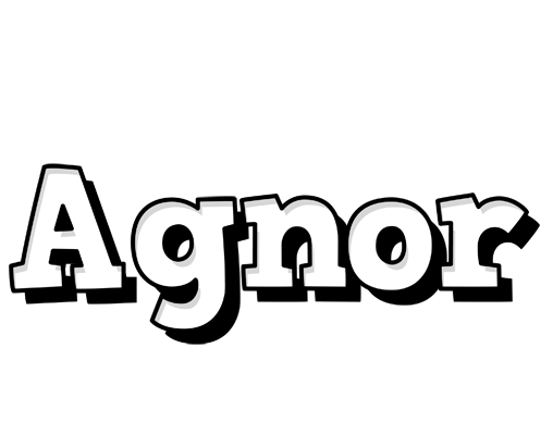 Agnor snowing logo