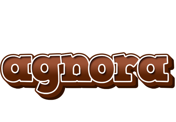 Agnora brownie logo