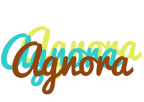 Agnora cupcake logo