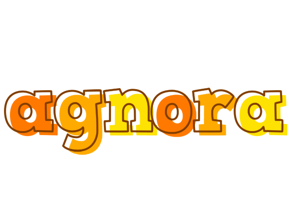 Agnora desert logo