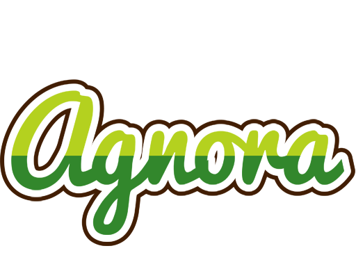 Agnora golfing logo