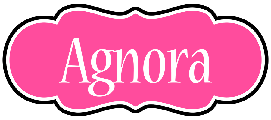 Agnora invitation logo