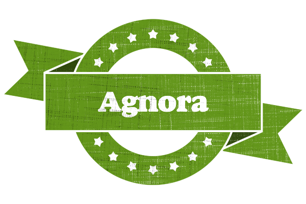 Agnora natural logo