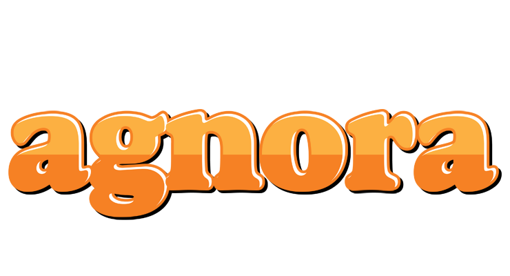 Agnora orange logo