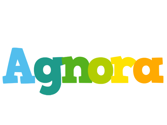 Agnora rainbows logo