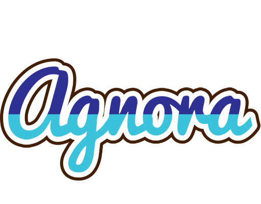 Agnora raining logo