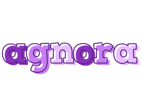 Agnora sensual logo