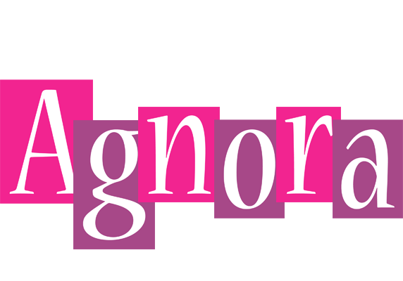 Agnora whine logo
