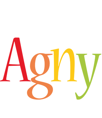Agny birthday logo