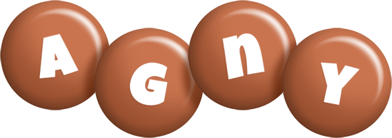 Agny candy-brown logo