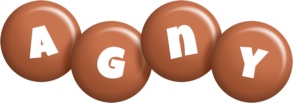 Agny candy-brown logo