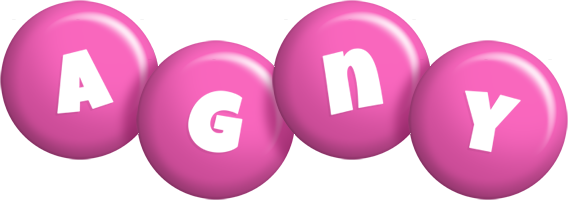 Agny candy-pink logo