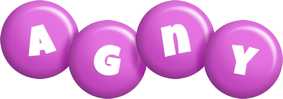 Agny candy-purple logo