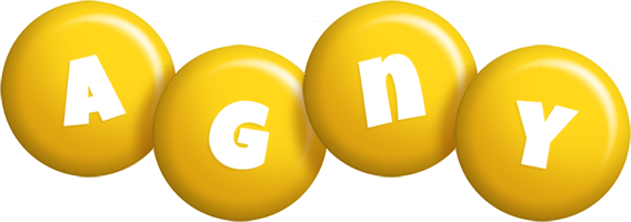 Agny candy-yellow logo