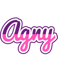 Agny cheerful logo