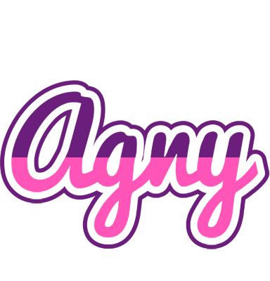 Agny cheerful logo