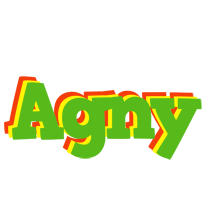 Agny crocodile logo