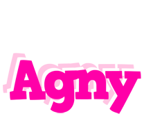 Agny dancing logo