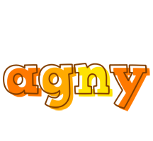 Agny desert logo