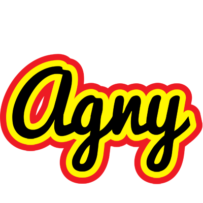 Agny flaming logo