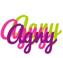 Agny flowers logo